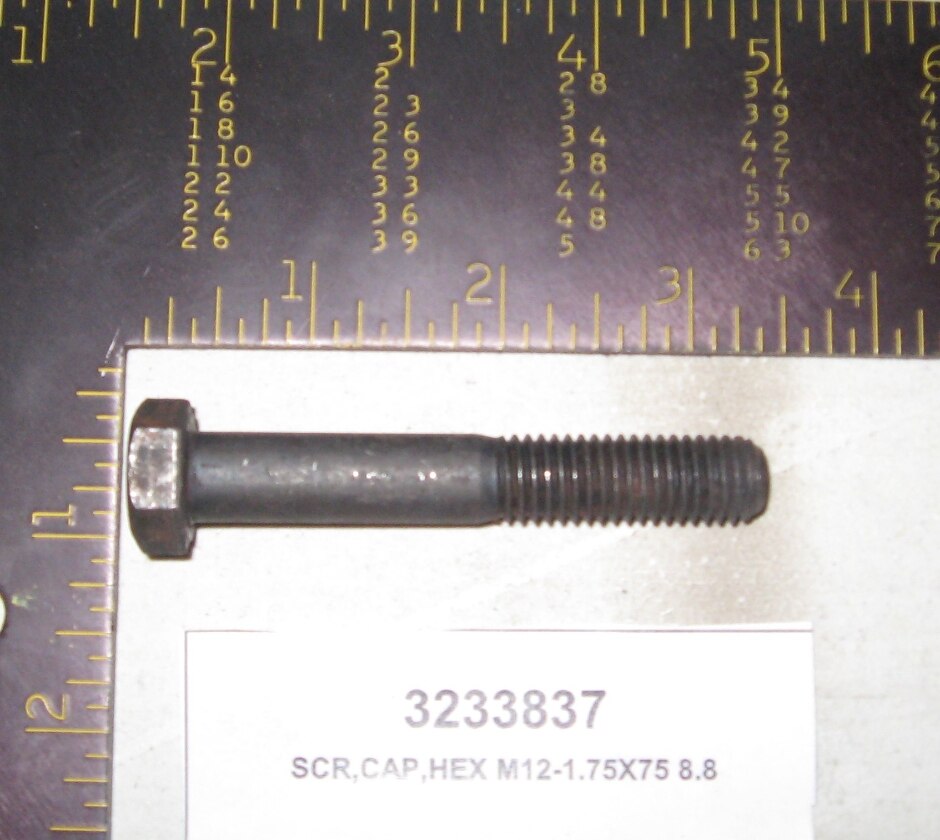 SCR,CAP,HEX M12-1.75X75 8.8