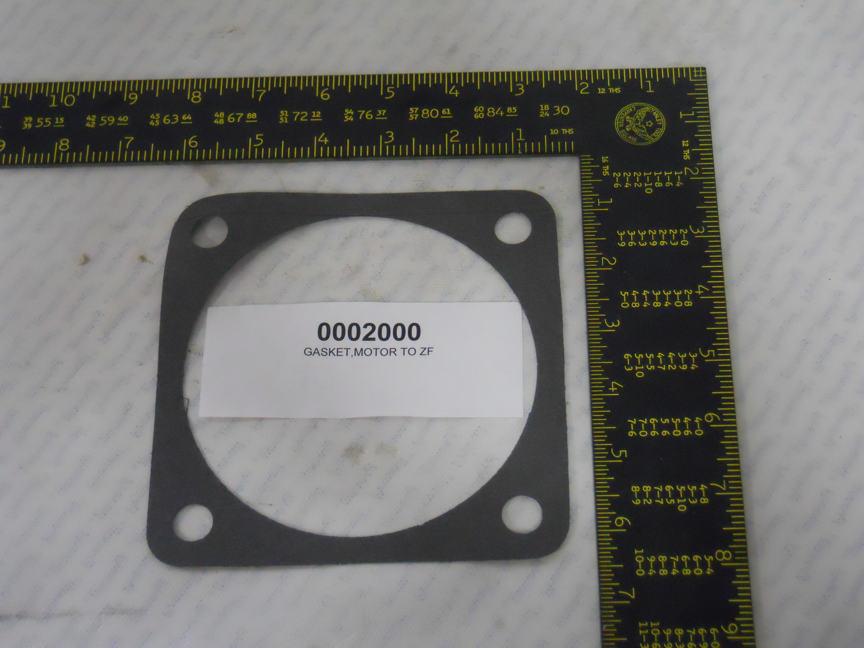 GASKET,MOTOR TO ZF